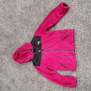 Girls North Face fleece jacket size 14/16